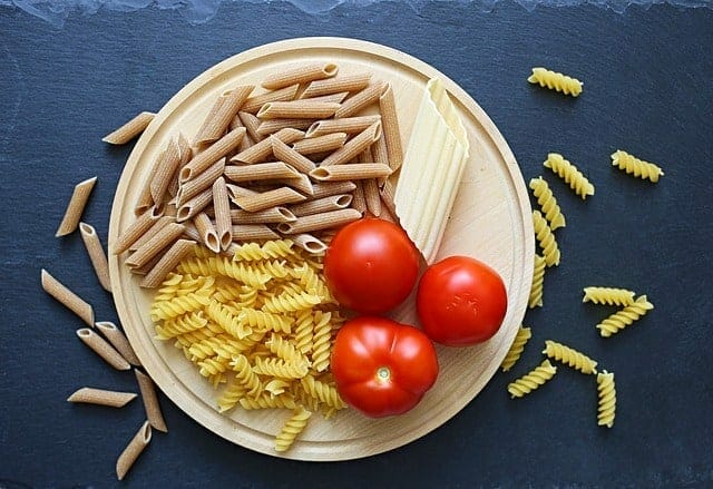 pasta met tomaten 