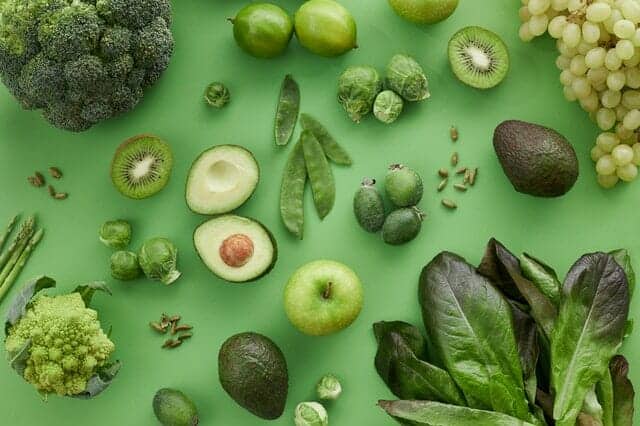  Groene groenten en fruit