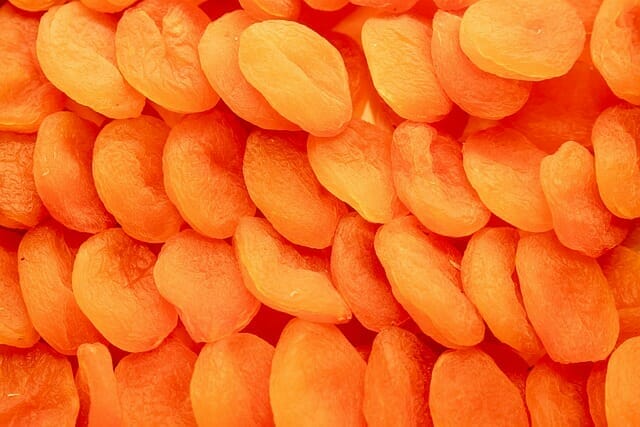  gedroogde abrikozen