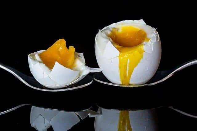  zachtgekookte eieren
